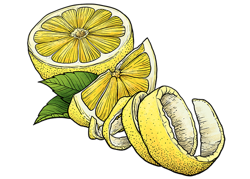 zeste de citron