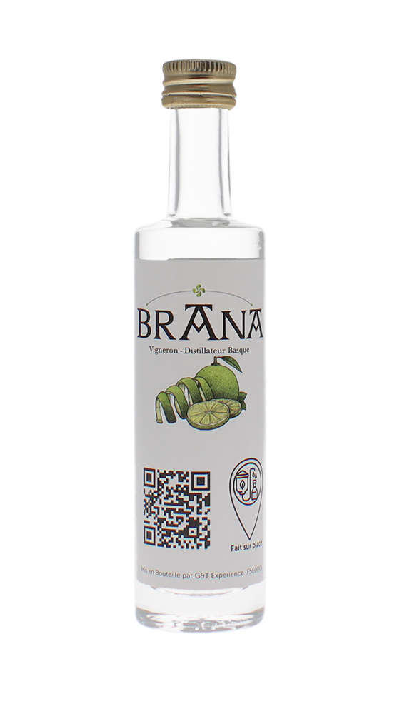 Gin au citron vert - Distillerie Brana