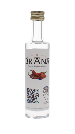 Gin au piment d’Espelette - Distillerie Brana