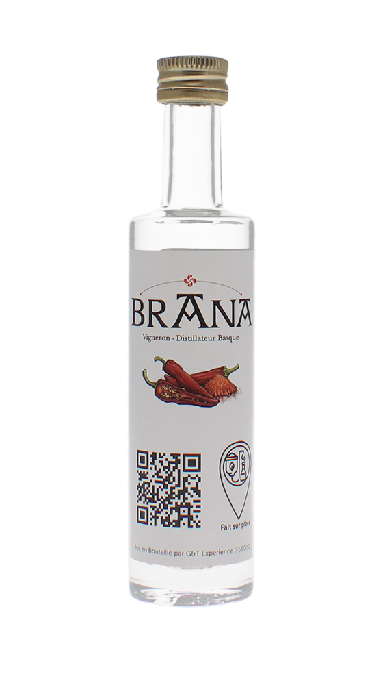 Gin au piment d’Espelette - Distillerie Brana