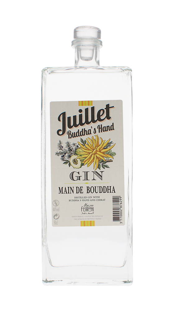 Gin Juillet Main de Bouddha - Maison Ferroni