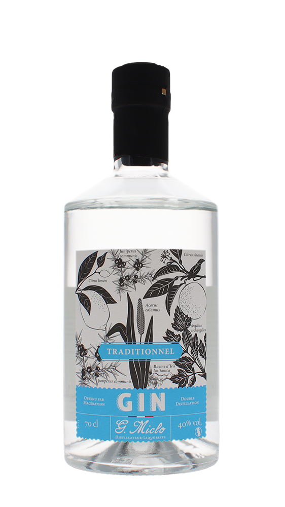 Gin traditionnel - Distillerie Miclo