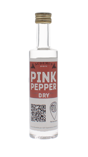 Pink pepper dry gin, limité - Audemus spirits