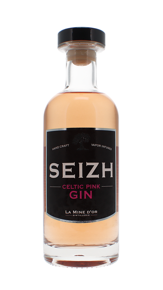 Seizh celtic pink gin - Distillerie de la mine d'or