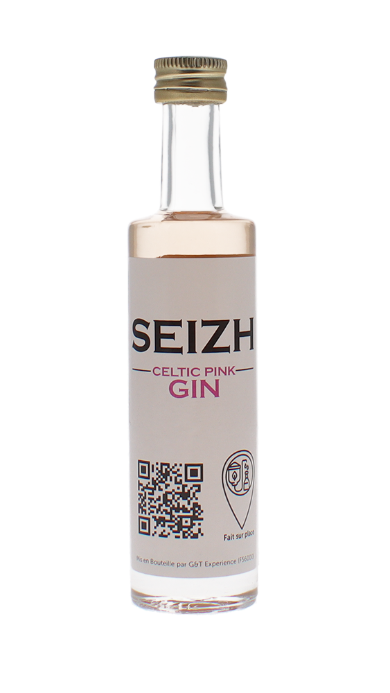 Seizh celtic pink gin - Distillerie de la mine d'or