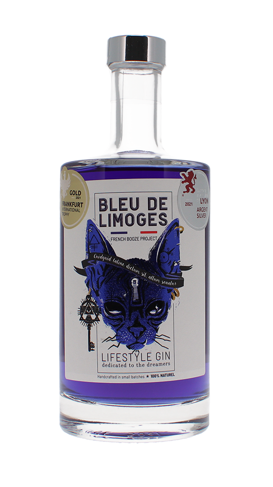 Gin Bleu de limoges - French Booze Project