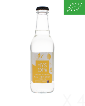 Hysope - Eau tonique citron x4