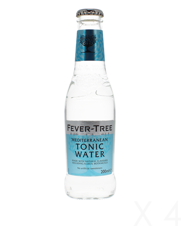 Fever-Tree - Mediterranean tonic water x4