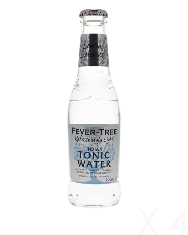 Fever-Tree - Refreshingly light tonic water x4