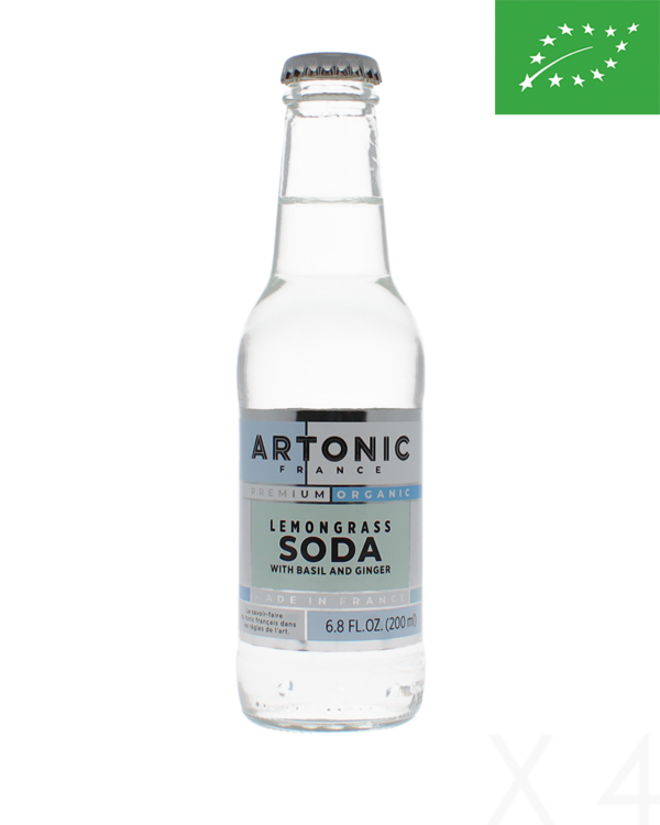Artonic - Lemongrass soda x4