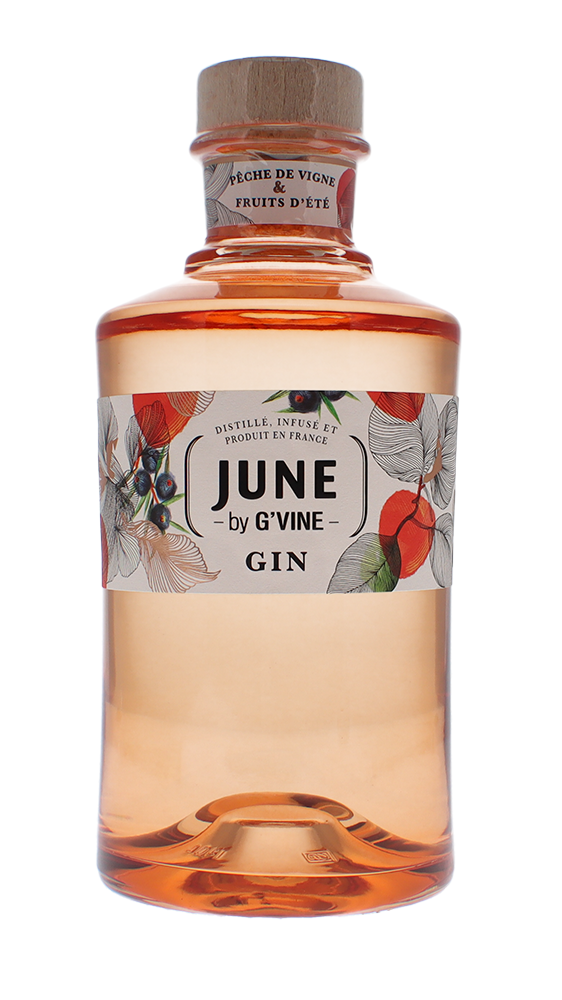 Gin June pêche de vigne - Maison Villevert