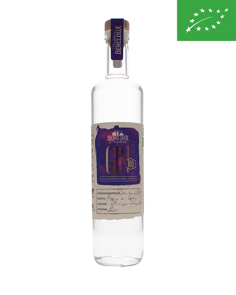 Gin bio Bercloux - Distillerie Bercloux Gin bio Bercloux - Distillerie Bercloux