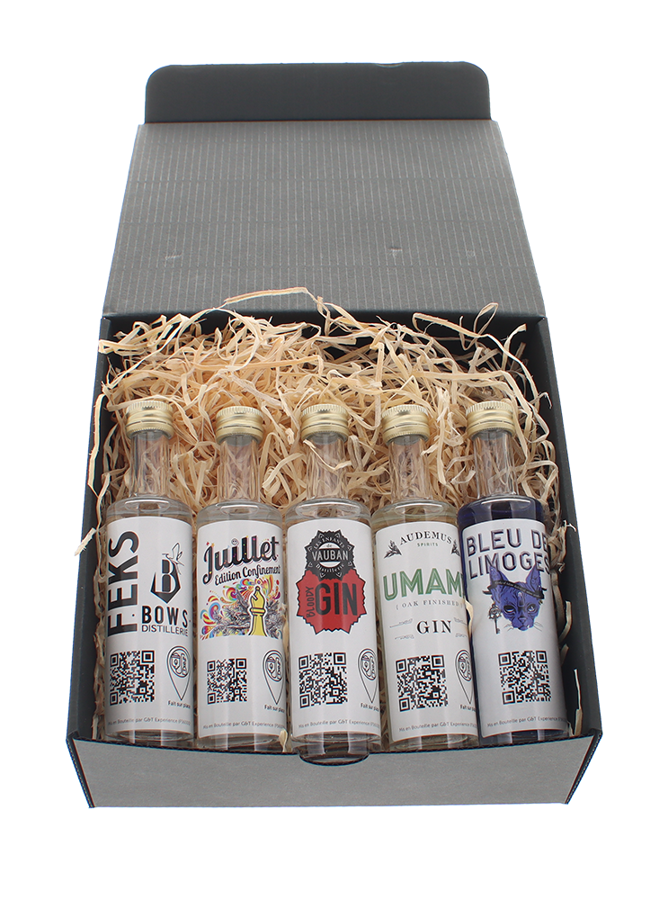 COFFRET DECOUVERTE - RHUM GIN PASTIS 