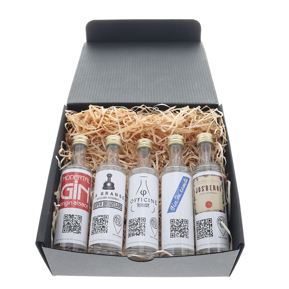 Coffret Découverte Gin Les régionaux : Grand Est