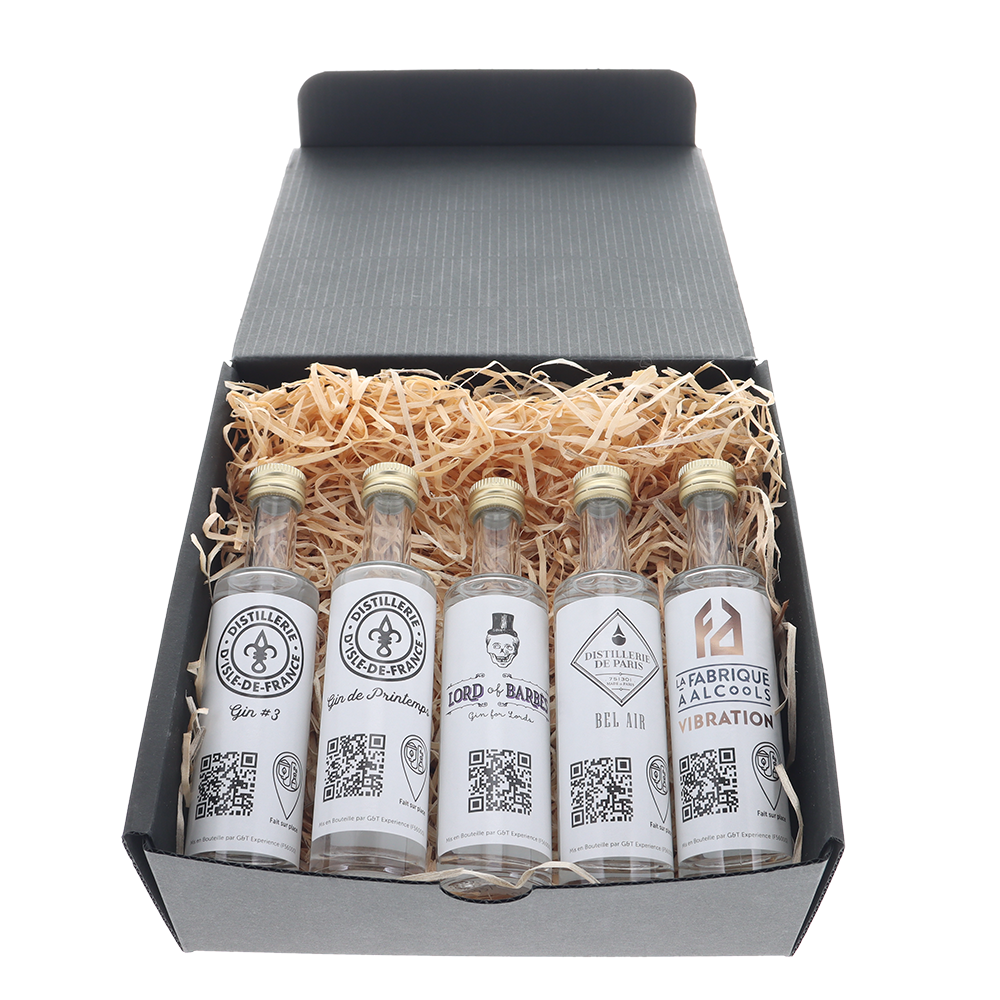 Coffret Découverte Gin Les régionaux : Île-de-France