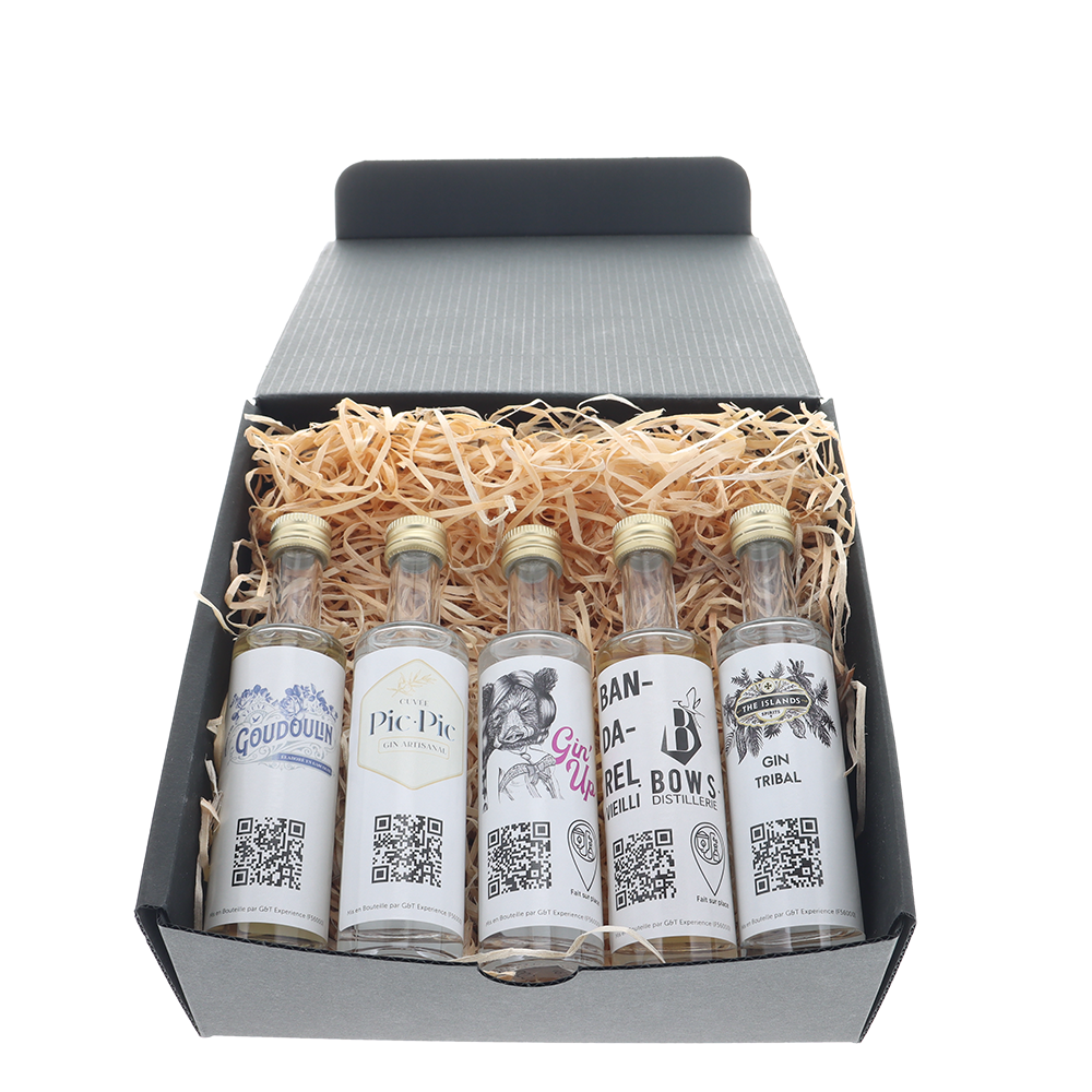 Coffret Découverte Gin Les régionaux : Occitanie Coffret Découverte Gin Les régionaux : Occitanie