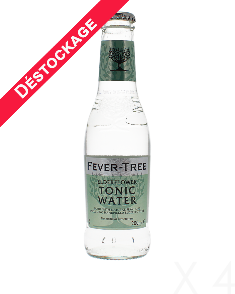 FeverTree Elderflower tonic water x4 G&T Experience