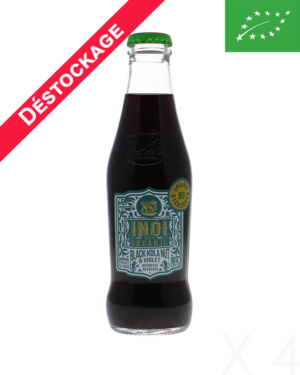 Indi - Black kola nut & violet x4
