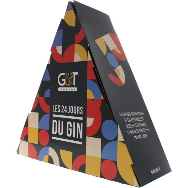 Calendrier de l'Avent Gin français 2024 / Coffret découverte